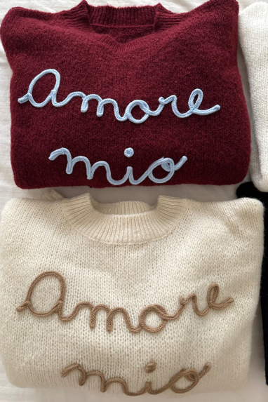 Maglione "Amore mio"