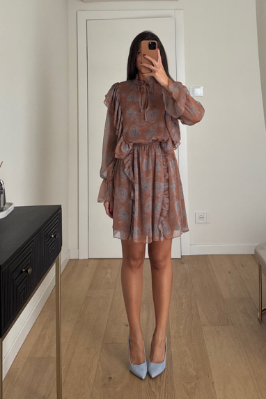 ECO Abito fantasia floreale