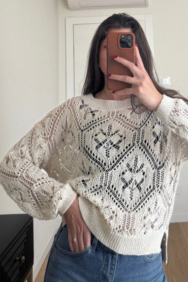 ECO Maglia traforata crochet