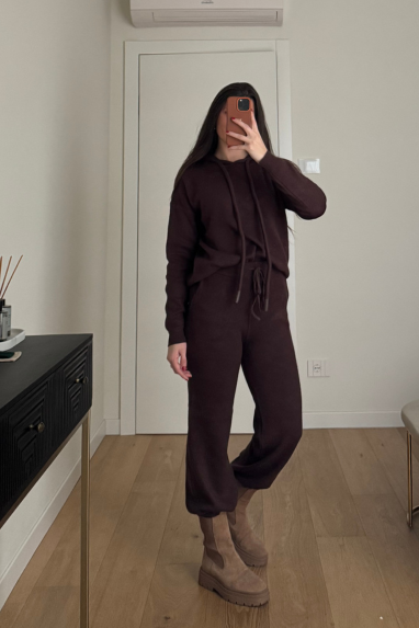 TWENTY Coordinato con cappuccio