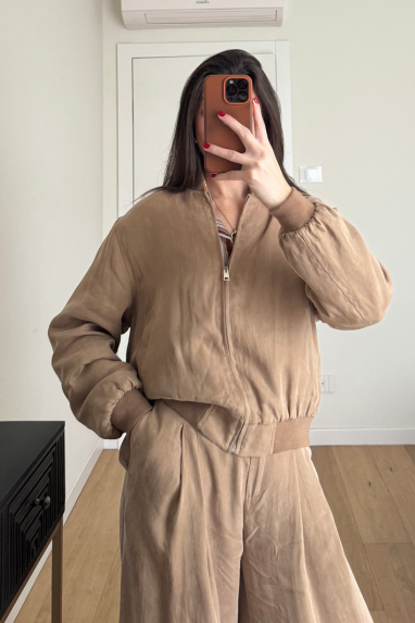 ECO Bomber in lyocell