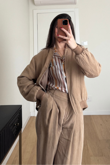 ECO Bomber in lyocell