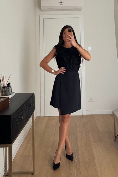 ECO Abito con rouches