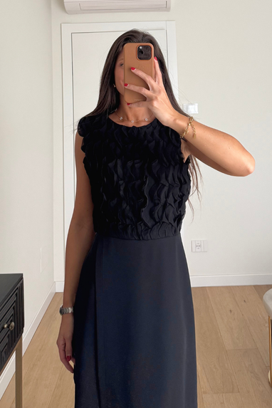 ECO Abito con rouches