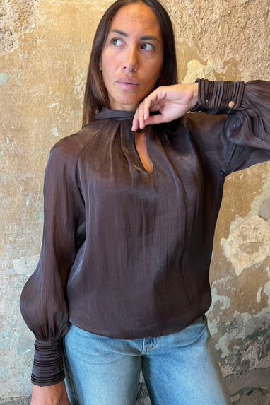 ECO Blusa Cioccolato