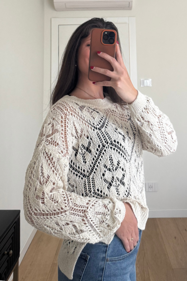 ECO Maglia traforata crochet