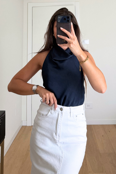 Top Satin Velo
