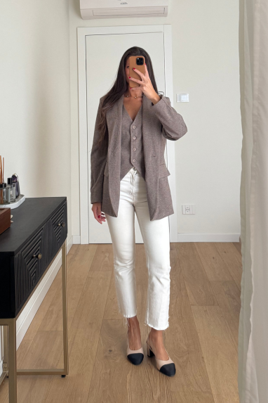 TWENTY Coordinato giacca e gilet