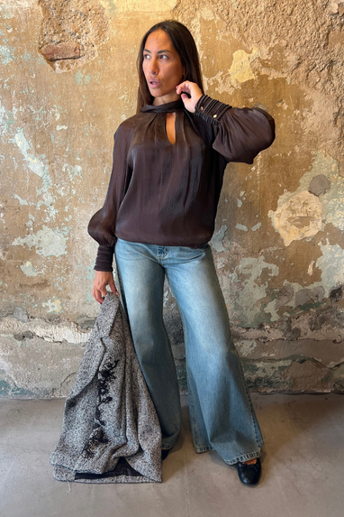 ECO Blusa Cioccolato