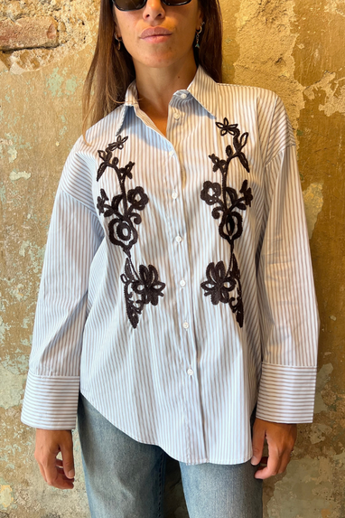 ECO Camicia Ricamo